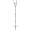Chisel Stainless Steel Polished 4mm Beaded 25 inch Rosary Necklace