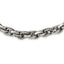 Chisel Stainless Steel Polished 24 inch Oval Link Necklace