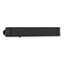 Chisel Stainless Steel Brushed Black IP-plated Tie Bar