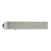 Chisel Stainless Steel Brushed Tie Bar
