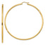 14k Polished 2x65mm Tube Hoop Earrings