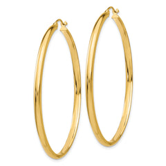 14k Polished Hoop Earring