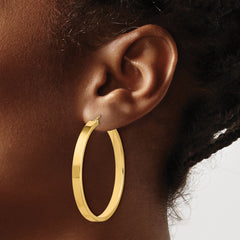 14k Polished Hoop Earring