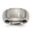Titanium Satin and Polished 10mm Beveled Edge Band