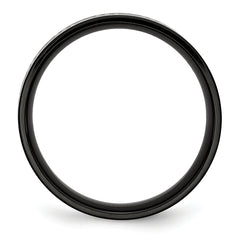 Sophia Jewelers Unisex Titanium Greek Key Wedding Band Engravable, 8mm Brushed Finish