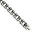 Chisel Stainless Steel Polished with Magnetic Links 8.5 inch Bracelet