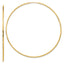 14k Polished Endless Tube Hoop Earrings