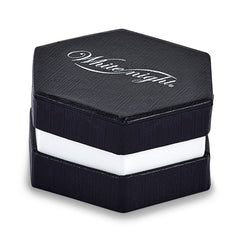 White Night Sterling Silver Rhodium-plated Black and White Diamond Heart with Flower 18 Inch Necklace with 2 Inch Extender