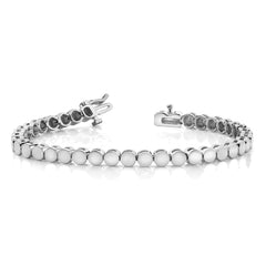 14k WG Holds 35 Stones up to 3.5mm, Add-A-Diamond Bracelet