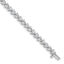 AA Diamond Tennis Bracelet in 14K White Gold, 4.5mm (8.5 ct. tw.), 7 Inch - Sophia Jewelers