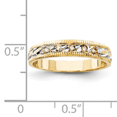 14k Ladies Band (Trio) Mounting (No Stone Included)