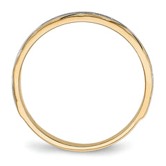 14k Men's Band (Trio) Mounting (No Stone Included)