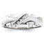 14k White Gold Men's Band (Trio) Mounting