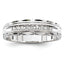 14k White Gold Men's Band (Trio) Mounting
