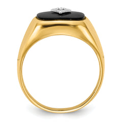 14K VS Diamond men's ring
