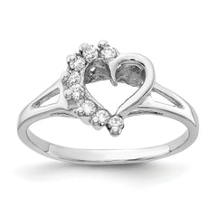 14k White Gold VS Diamond ring