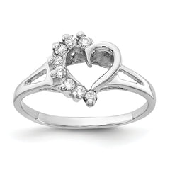 14K White Gold A Diamond ring
