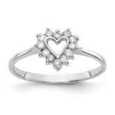 14K White Gold A Diamond ring
