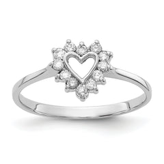 14k White Gold VS Diamond ring