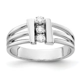 14K White Gold A Diamond ring