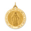 14K Miraculous Medal Pendant
