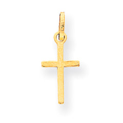 14K Small Cross Charm
