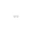 14k White Gold 10mm Round Earring Mountings
