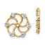 14K Diamond Earring Jacket Mountings