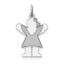 14K White Gold Kid Charm