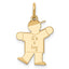 14K Kid Charm
