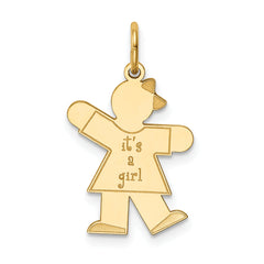 14K Kid Charm