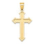 14k Passion Cross Pendant