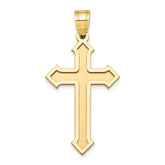 14k Passion Cross Pendant