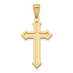 14k Passion Cross Pendant
