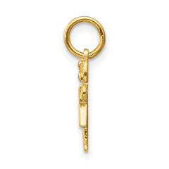 14K Mini Girl Hugs Charm