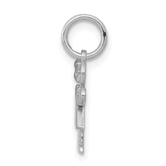 14K White Mini Girl Hugs Charm