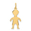 14K Boy Charm