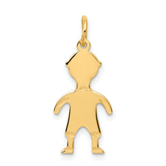 14K Boy Charm