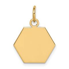 14K Non-enameled Medical Jewelry Pendant