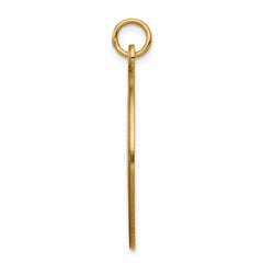 14K Medical Jewelry Unenameled Pendant