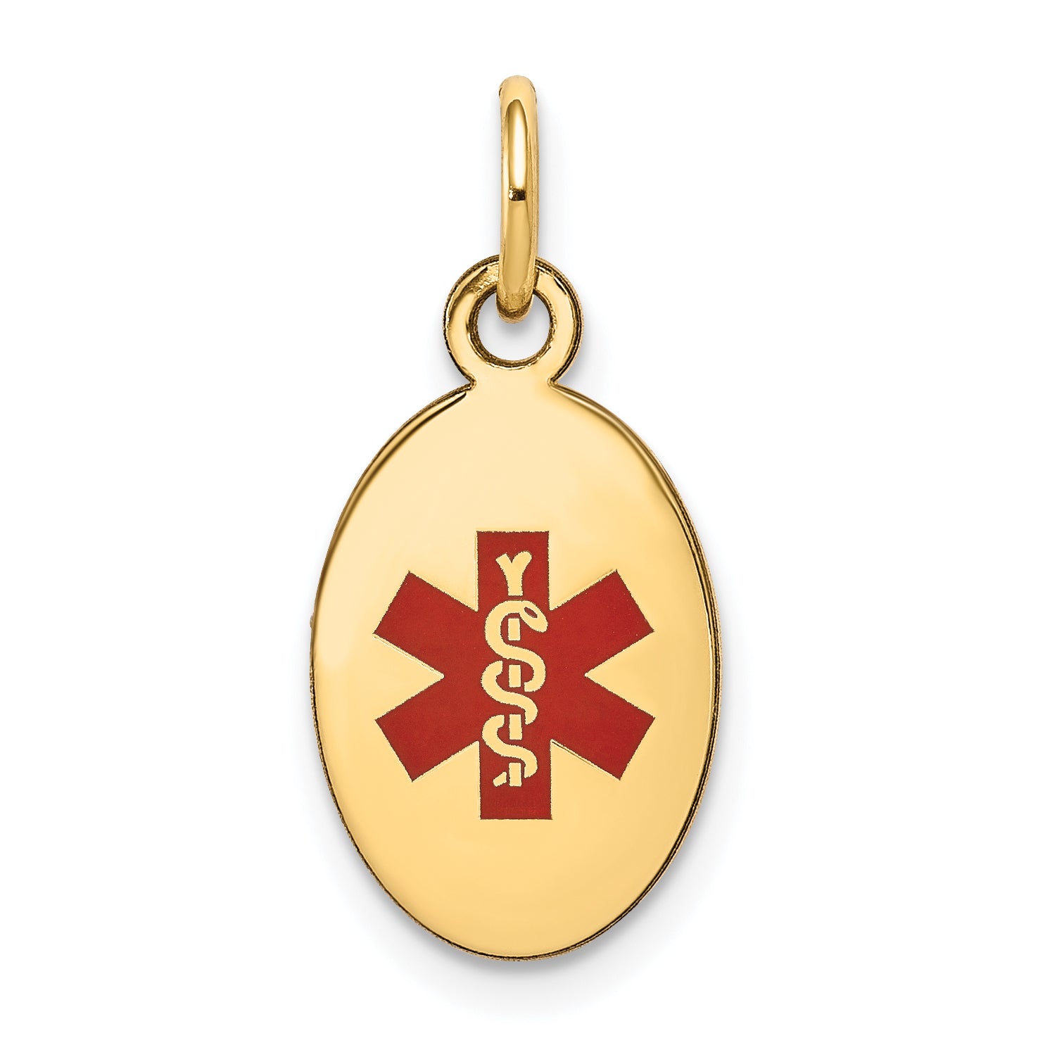 Enamel Medical Jewelry Pendant
