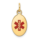 Enamel Medical Jewelry Pendant