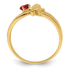 14k Family Jewelry Ring - 7 / Genuine