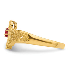 14k Family Jewelry Ring - 7 / Genuine