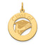 14k Personalized Graduation Charm