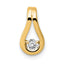 14K VS Diamond pendant