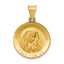 Our Lady of Sorrows Medal Pendant in 14K Yellow Gold, 26mm - Sophia Jewelers