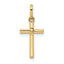 14k Polished Cross Pendant