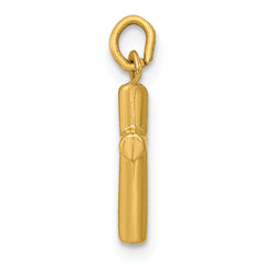 14K Polished Cross Pendant