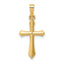 14k Polished Cross Pendant